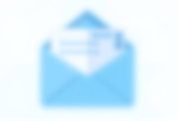 Illustration of an envelope with a gear inside, symbolizing manufacturing updates.